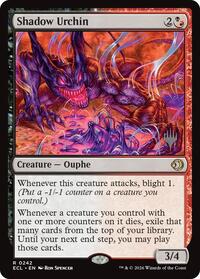 Shadow Urchin - Promo Pack: Lorwyn Eclipsed - Magic: The Gathering card