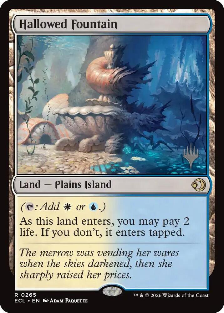 Hallowed Fountain - Promo Pack: Lorwyn Eclipsed - Magic: The
