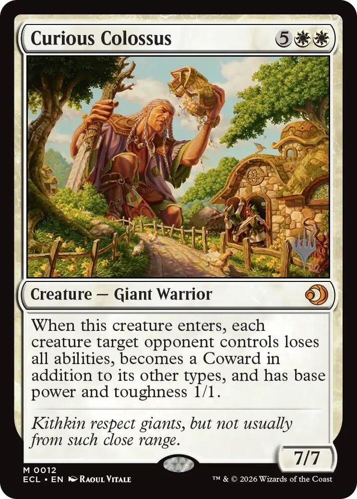 Curious Colossus - Promo Pack: Lorwyn Eclipsed - Magic: The