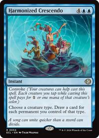Harmonized Crescendo - Promo Pack: Lorwyn Eclipsed - Magic: The Gathering card