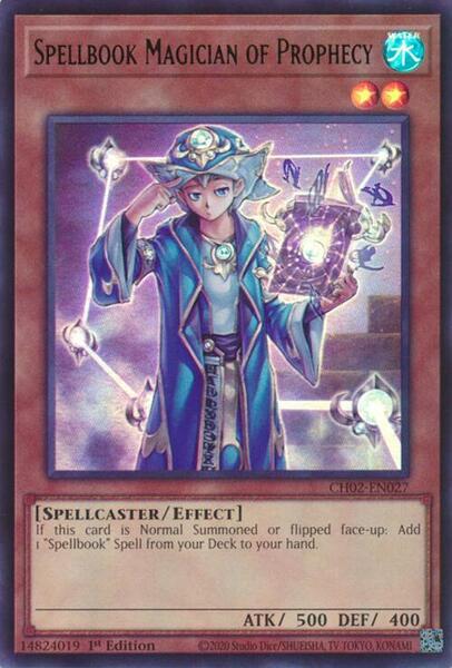 Spellbook Magician of Prophecy - THE CHRONICLES DECK: Spirit Charmers (All-Foil Edition) - yugioh
