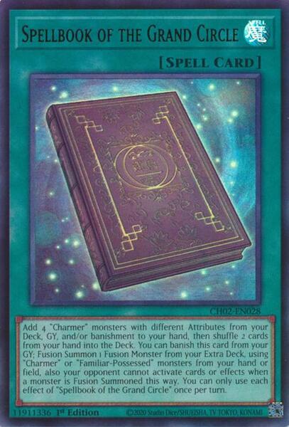 Spellbook of the Grand Circle - THE CHRONICLES DECK: Spirit Charmers (All-Foil Edition) - yugioh