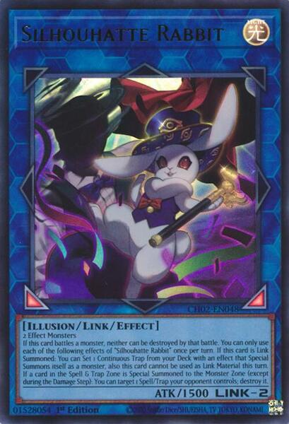 Silhouhatte Rabbit - THE CHRONICLES DECK: Spirit Charmers (All-Foil Edition) - yugioh