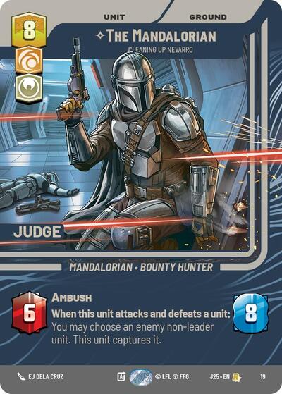 The Mandalorian - Cleaning up Nevarro card