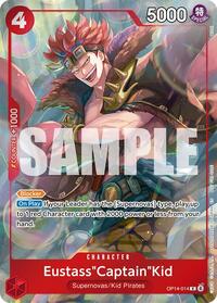 Eustass"Captain"Kid - OP14-014 (Dash Pack) - The Azure Sea's Seven - One Piece card