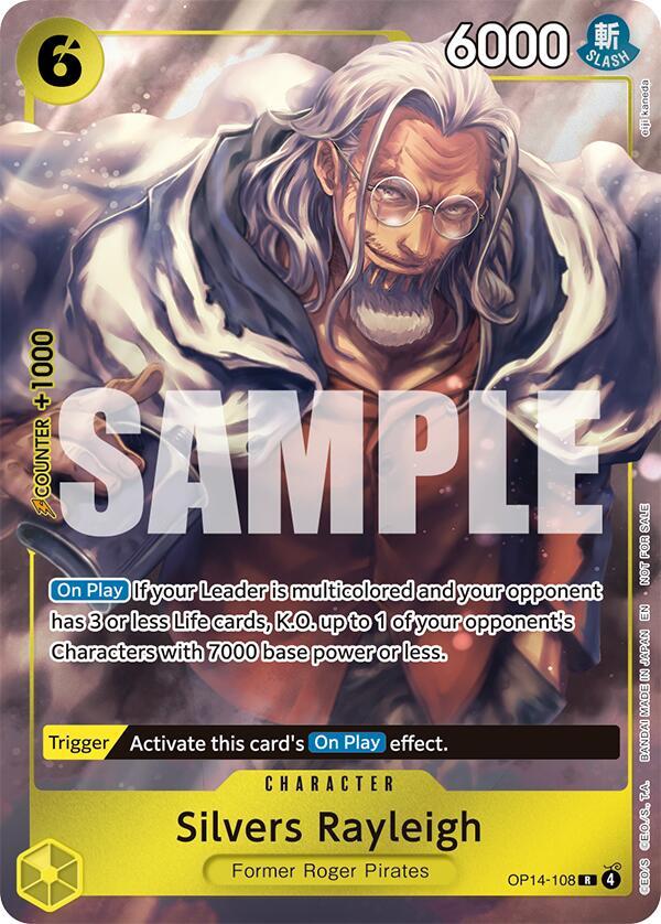 Silvers Rayleigh (Dash Pack) - The Azure Sea's Seven - One Piece
