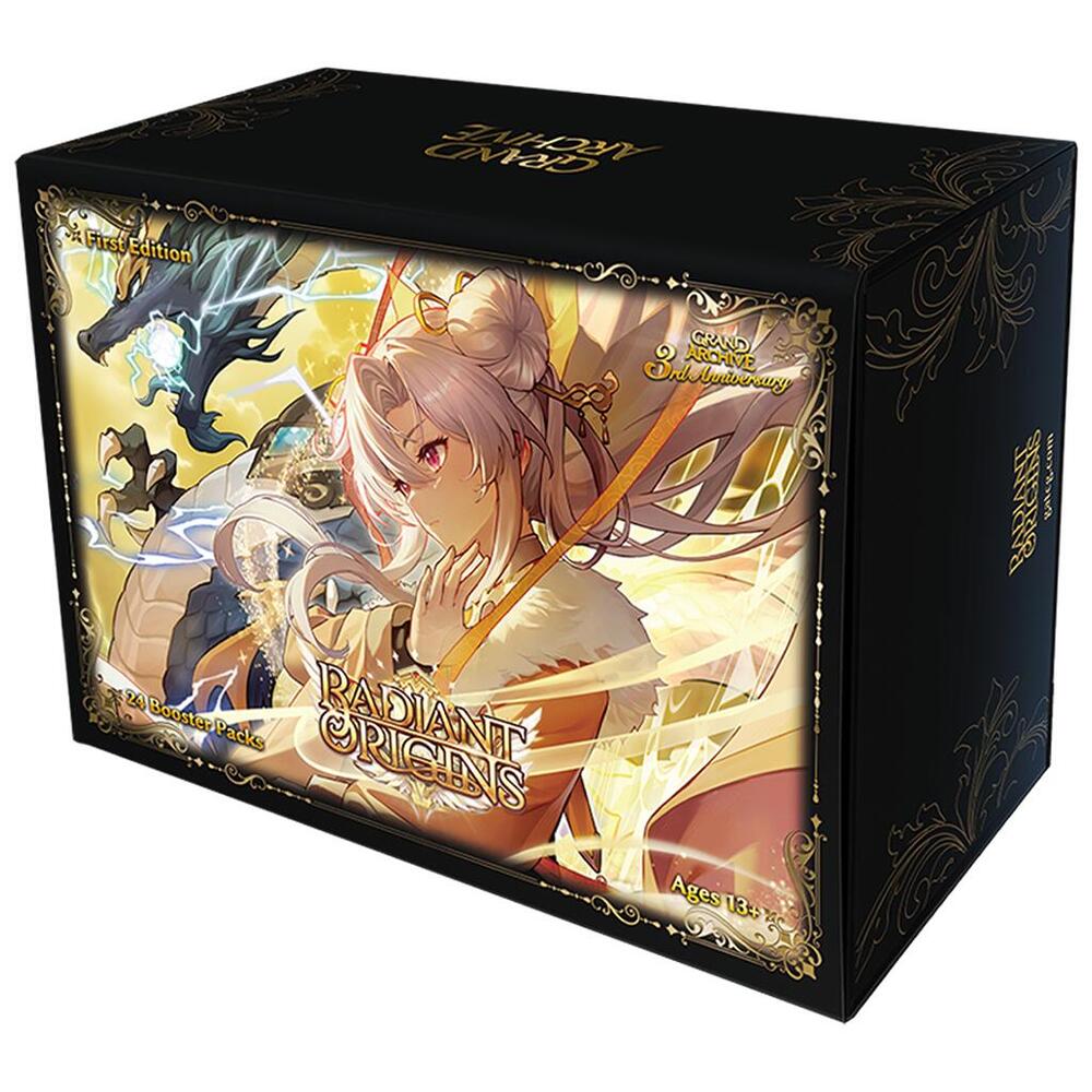 Radiant Origins 1st Edition Booster Box - Radiant Origins - Grand