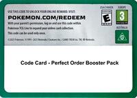Code Card - Perfect Order Booster Pack from ME03: Perfect Order Pokemon card image