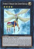 Number 8: Heraldic King Genom-Heritage - Abyss Rising - YuGiOh