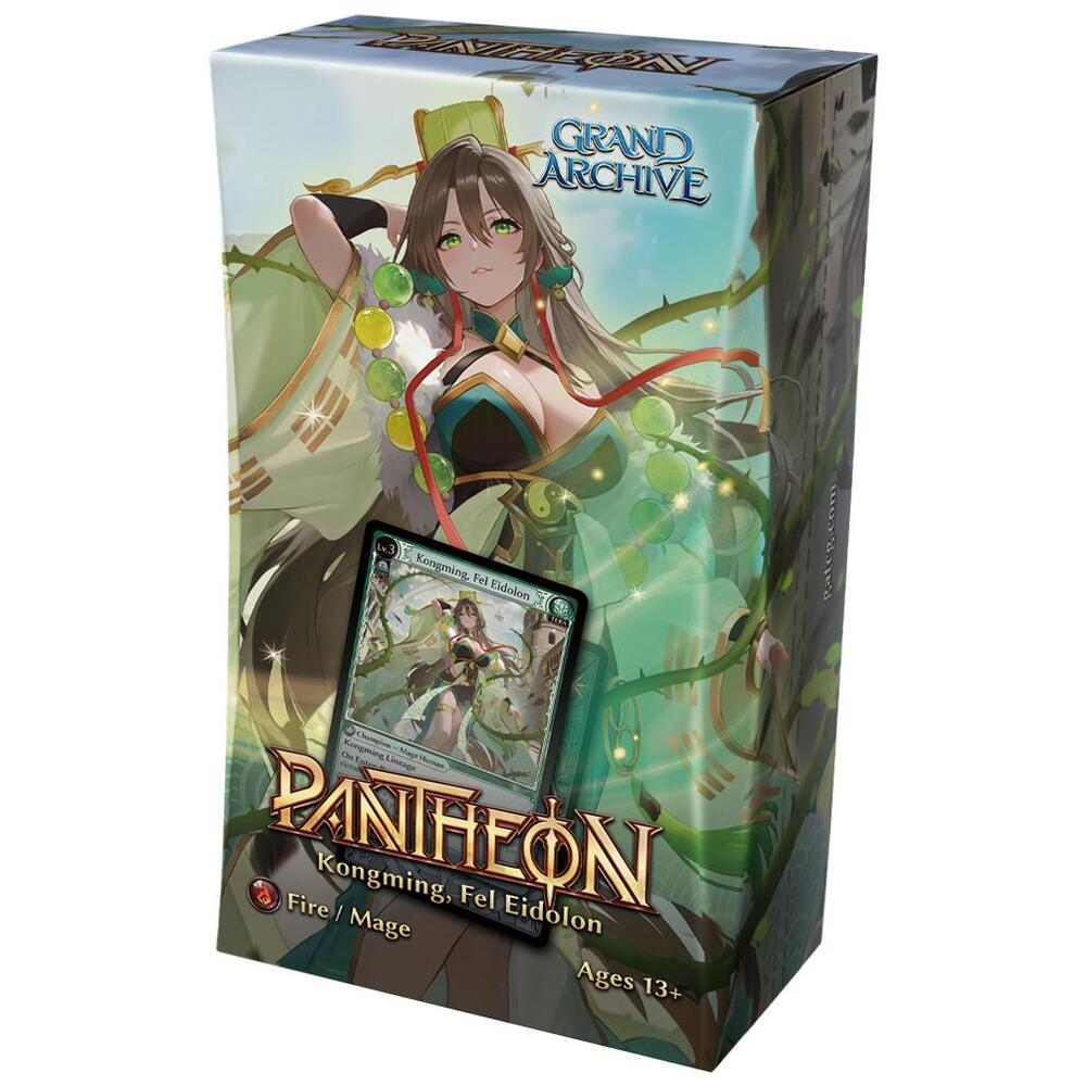 その他 Kongming, Fel Eidolon foil Grand Archive Radiant Origins Pantheon Deck: Kongming, Fel Eidolon - Radiant