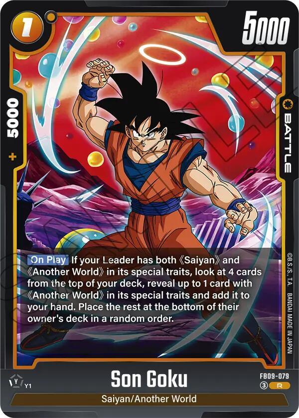 Son Goku - FB09-079 - Dual Evolution - Dragon Ball Super: Fusion
