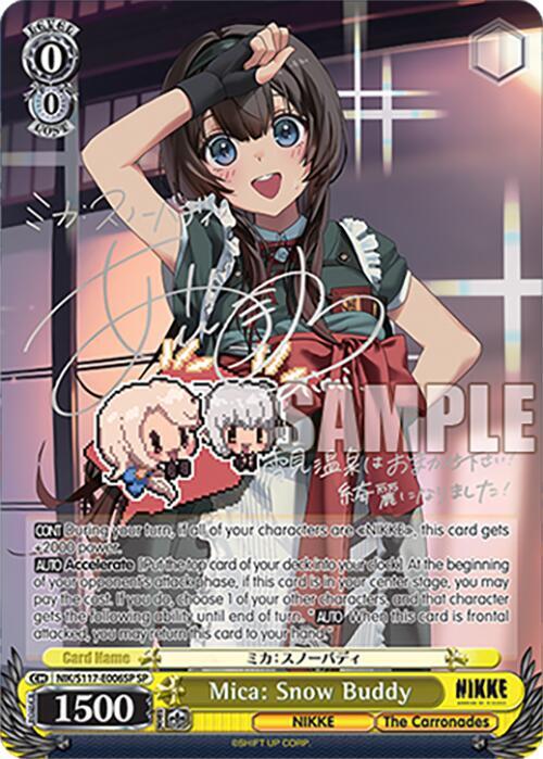 メアリー・ベイゴス SP NIKKEトレーディングカード Amazon.com: Weiss Schwarz TCG: Goddess of Victory - Nikke Trial
