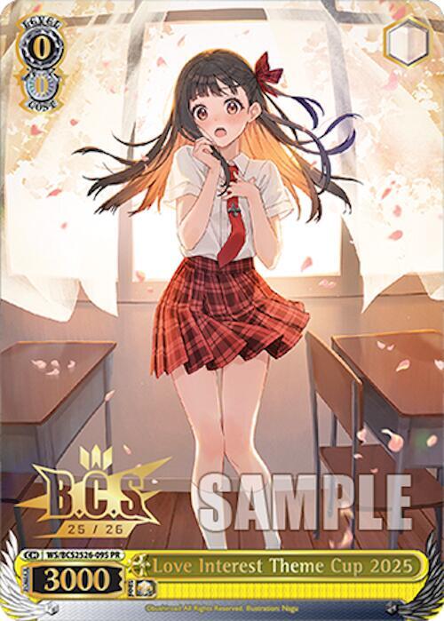 Love Interest Theme Cup 2025 (WS/BCS2526-09S) (Foil) - Bushiroad