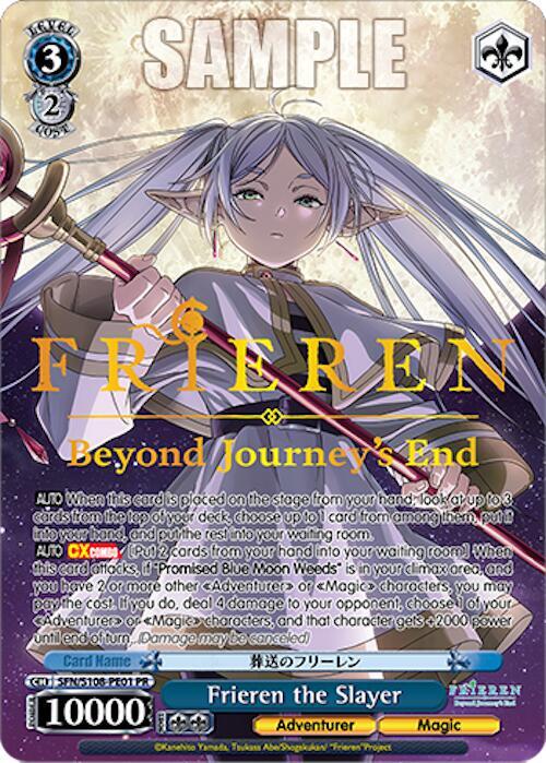 Frieren the Slayer - Bushiroad Event Cards - Weiss Schwarz
