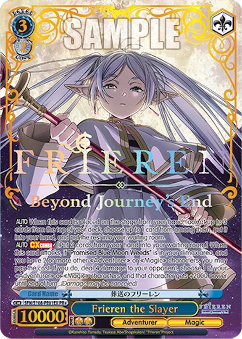 Frieren the Slayer (SFN/S108-PE01EX) - Bushiroad Event Cards