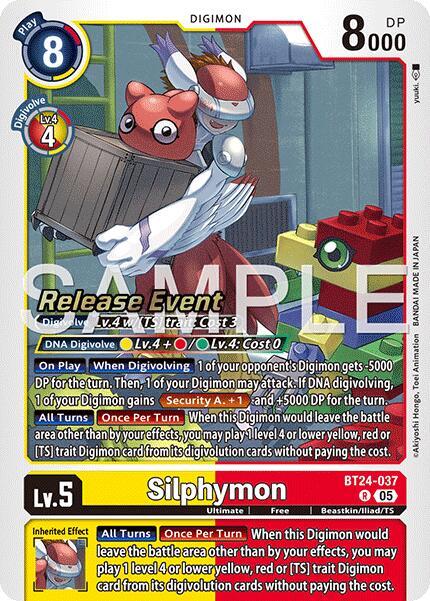 Silphymon BT24-037 R card