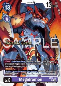 Megidramon (Time Stranger Release Event Cards)