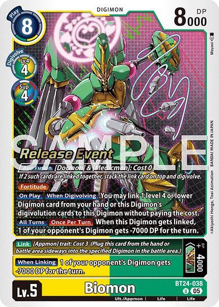 Biomon BT24-038 U card