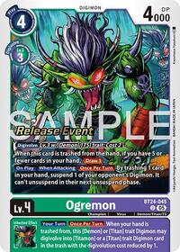 Ogremon (Time Stranger Release Event Cards)