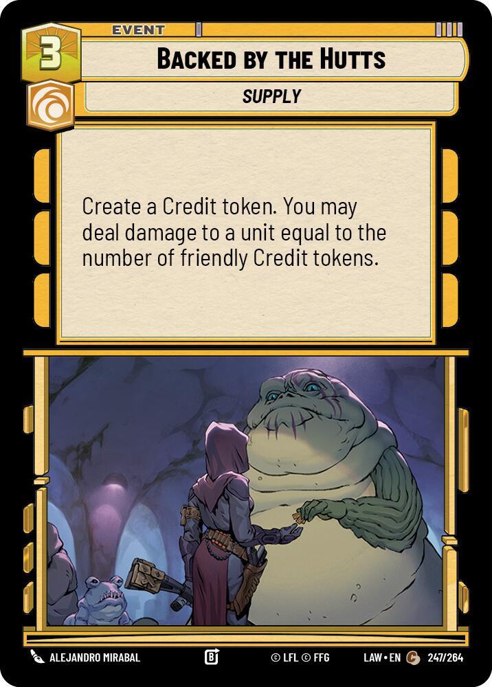Backed by the Hutts