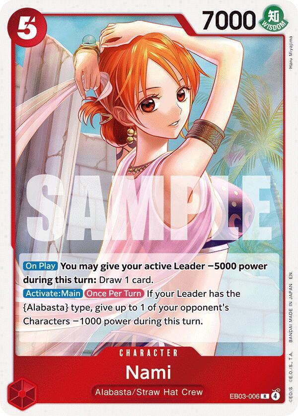 Nami (006) - Extra Booster: One Piece Heroines Edition - One Piece