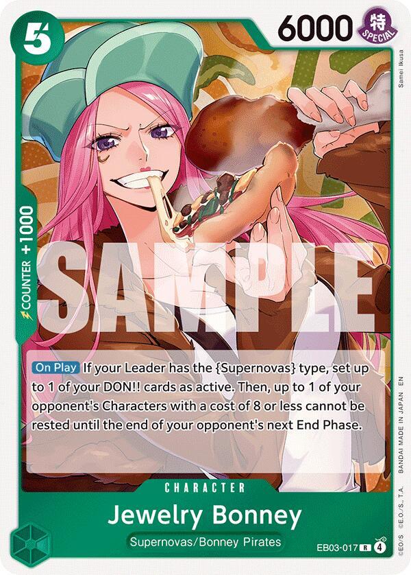 Jewelry Bonney - Extra Booster: One Piece Heroines Edition - One