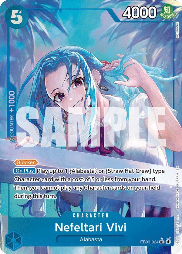 Nefeltari Vivi (024) (Alternate Art) - Extra Booster: One Piece