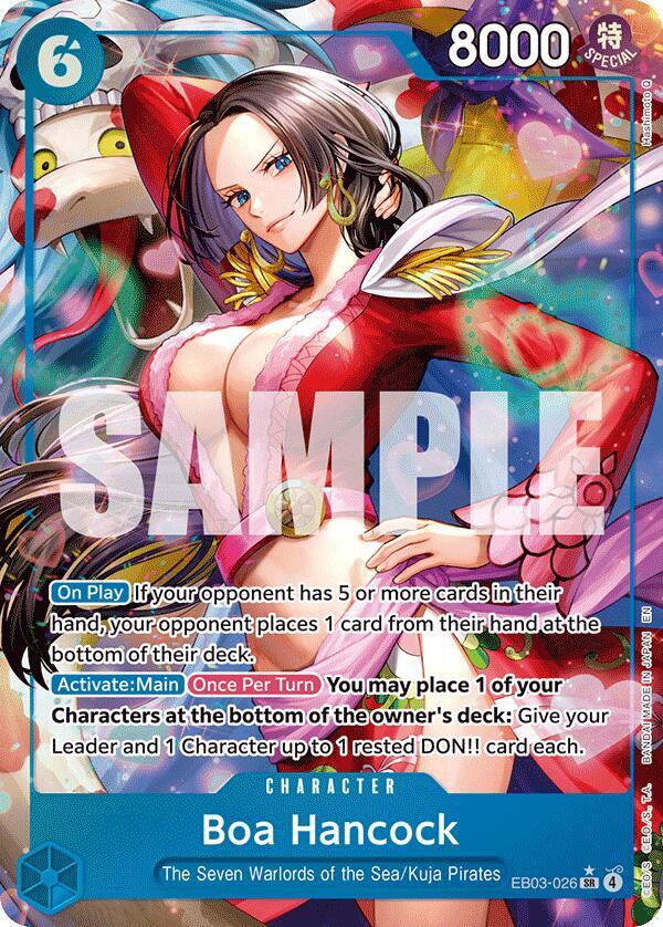 Boa Hancock (Alternate Art) - Extra Booster: One Piece Heroines