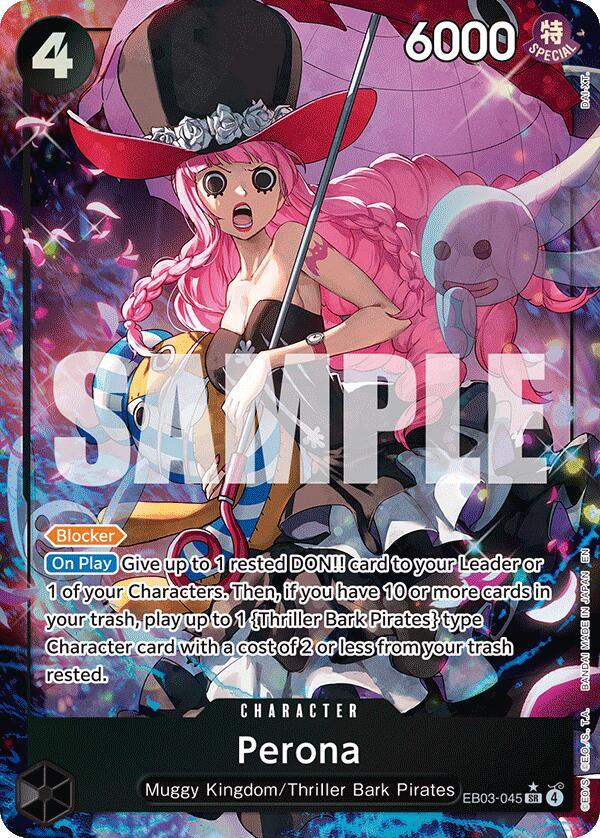 Perona (045) (Alternate Art) - Extra Booster: One Piece Heroines