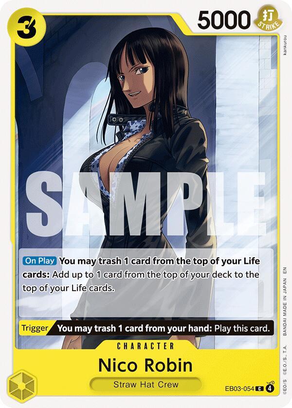 Nico Robin (054) - Extra Booster: One Piece Heroines Edition - One