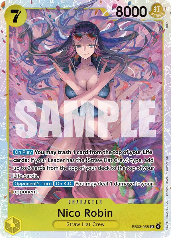 Nico Robin (055) - Extra Booster: One Piece Heroines Edition - One