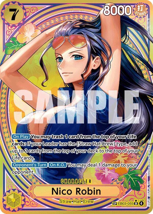 Nico Robin (055) (SP) - Extra Booster: One Piece Heroines Edition