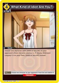 What Kind of Idiot Are You? (UE15BT/EVA-1-020) card
