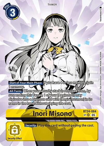 Inori Misono (SP) Time Stranger card price