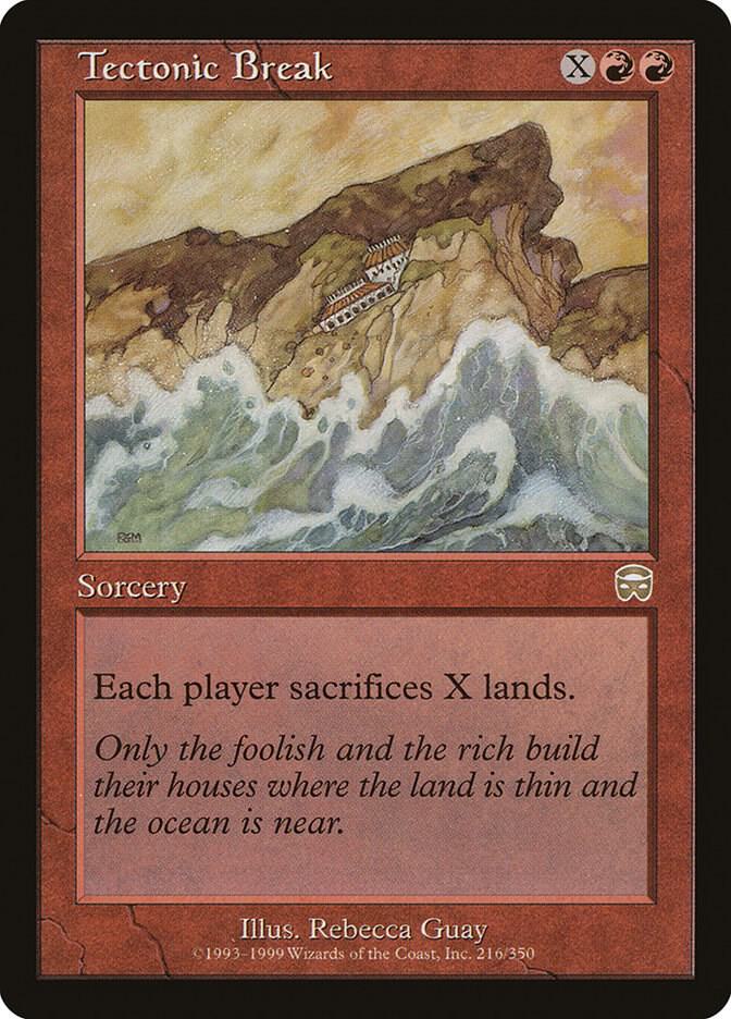 Tectonic Break - Mercadian Masques - Magic: The Gathering