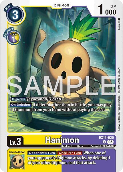 Hanimon - Dawn of Liberator - Digimon Card Game - TCGplayer.com