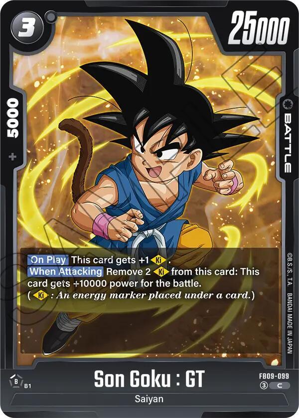 Son Goku : GT - FB09-099 - Dual Evolution - Dragon Ball Super