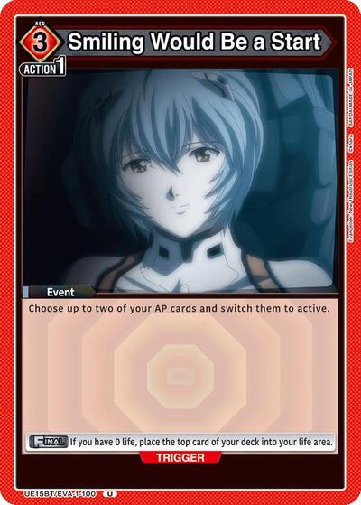 Smiling Would Be a Start