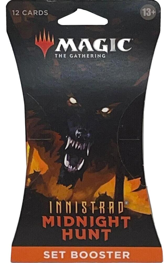 thumbnail image 2 of Magic: The Gathering – Innistrad: Midnight Hunt Set Booster Packs (12 Cards Each) 2 of 4
