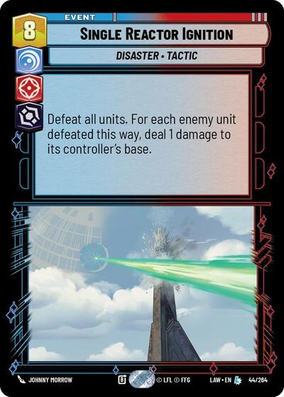 Single Reactor Ignition card