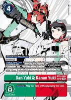 Dan Yuki & Kanan Yuki (SP) - Time Stranger - Digimon Card Game