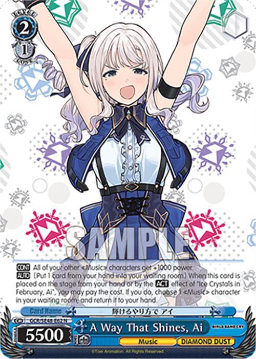 A Way That Shines, Ai - Girls Band Cry Premium Booster - Weiss