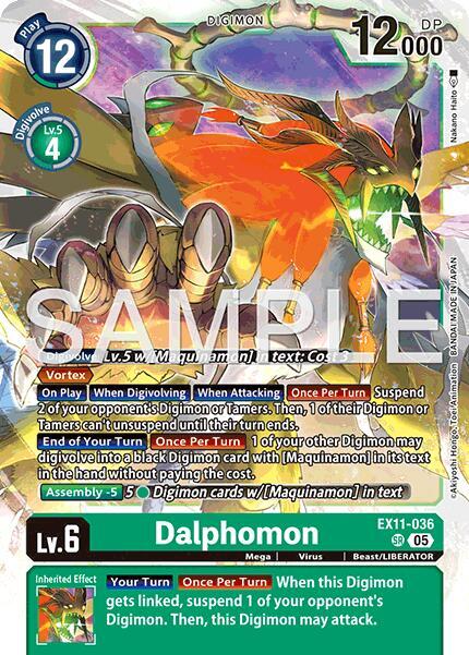 Dalphomon - Dawn of Liberator - Digimon Card Game - TCGplayer.com