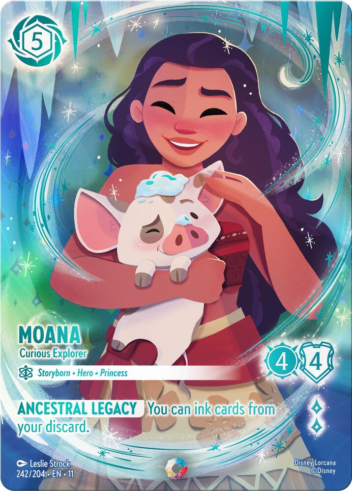 Moana - Curious Explorer (Iconic) - Winterspell - Disney Lorcana
