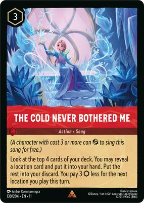 エルサ エンチャ ロルカナ Winterspell ディズニー ロルカナTCG 207
