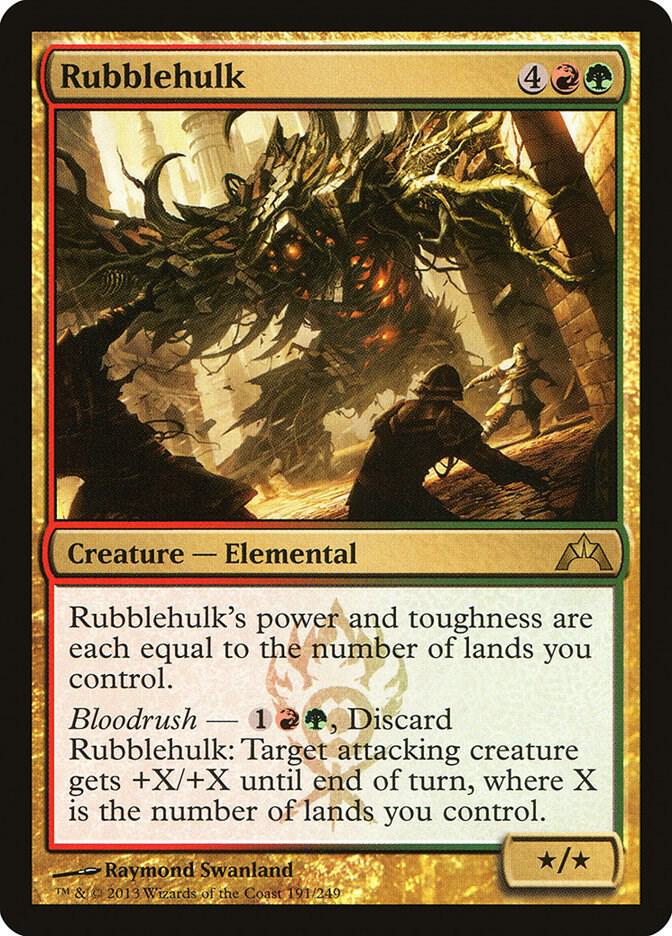 Rubblehulk 191 card