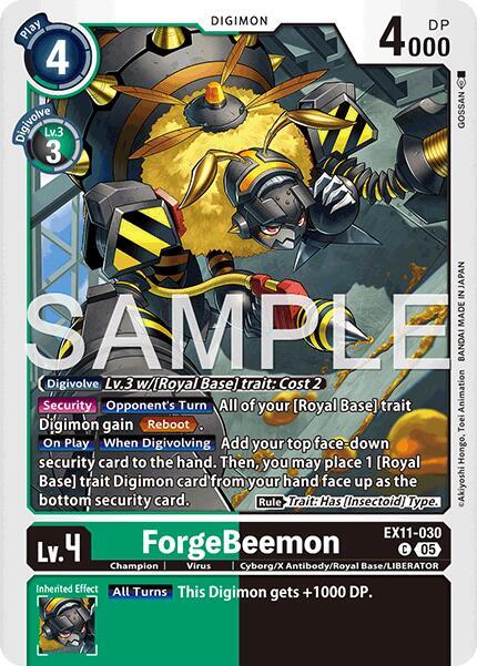 ForgeBeemon - Dawn of Liberator - Digimon Card Game - TCGplayer.com