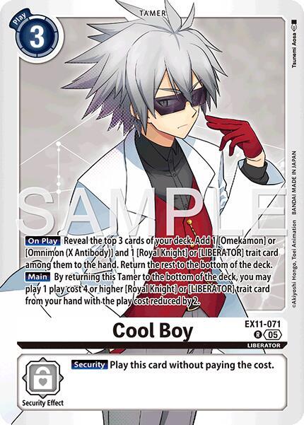 Cool Boy - Dawn of Liberator - Digimon Card Game - TCGplayer.com