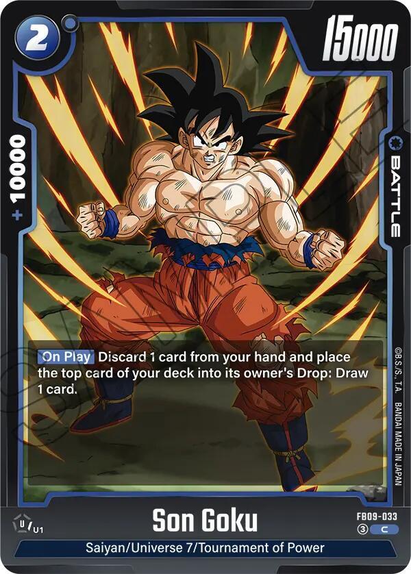 Son Goku - FB09-033 - Dual Evolution - Dragon Ball Super: Fusion