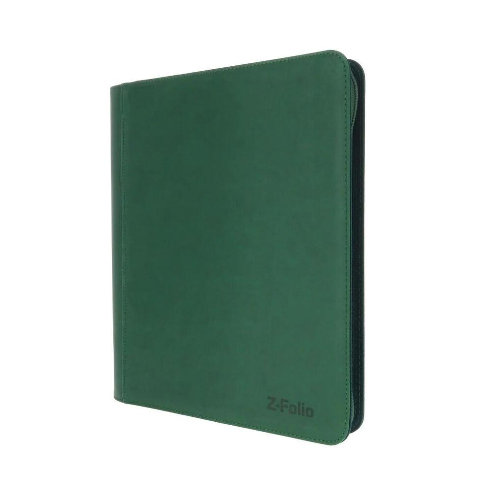 Z-Folio 9-Pocket LX Album - Toploaders - Green - BCW Storage